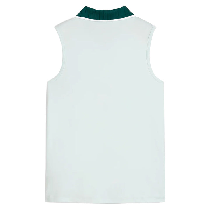 PUMA CLOUDSPUN Bridges Sleeveless Golf Polo Peaceful Blue - SS25 Women
