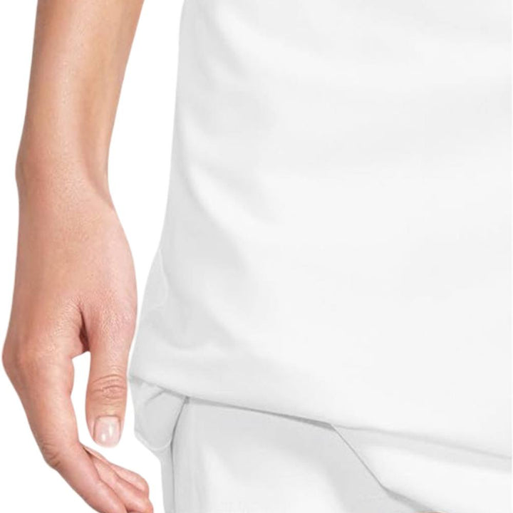 Callaway 17" High Waist Color Block Golf Skirt (with Back Pleats) Brilliant White - SP25 Women