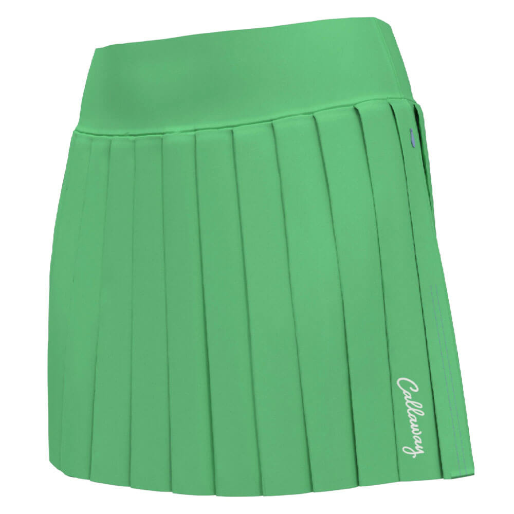 Callaway 16" High Waist Solid Golf Skort Spring Bouquet - SP25 Women