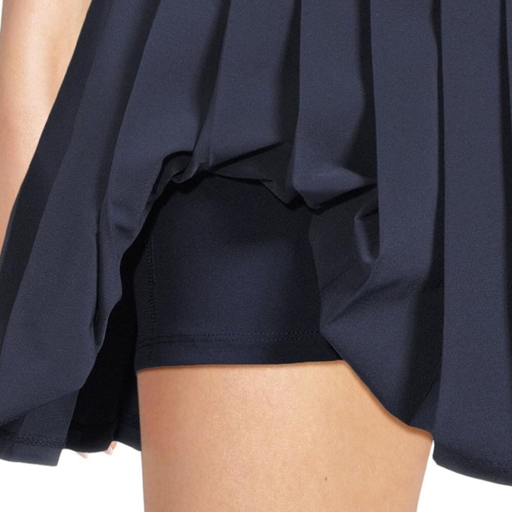 Callaway 16" High Waist Solid Golf Skort Peacoat - SP25 Women