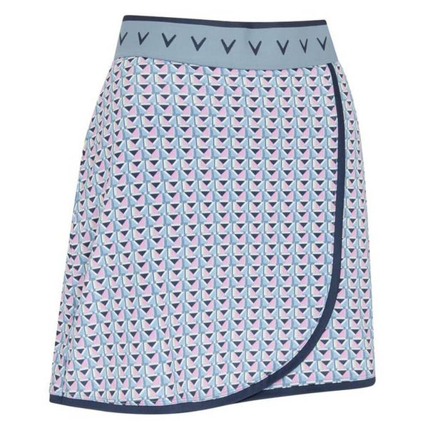 Callaway 17" Chevron Geo Wrap Golf Skort Flint Stone - SP25 Women