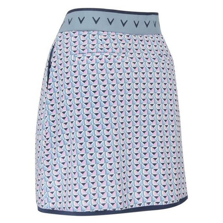 Callaway 17" Chevron Geo Wrap Golf Skort Flint Stone - SP25 Women