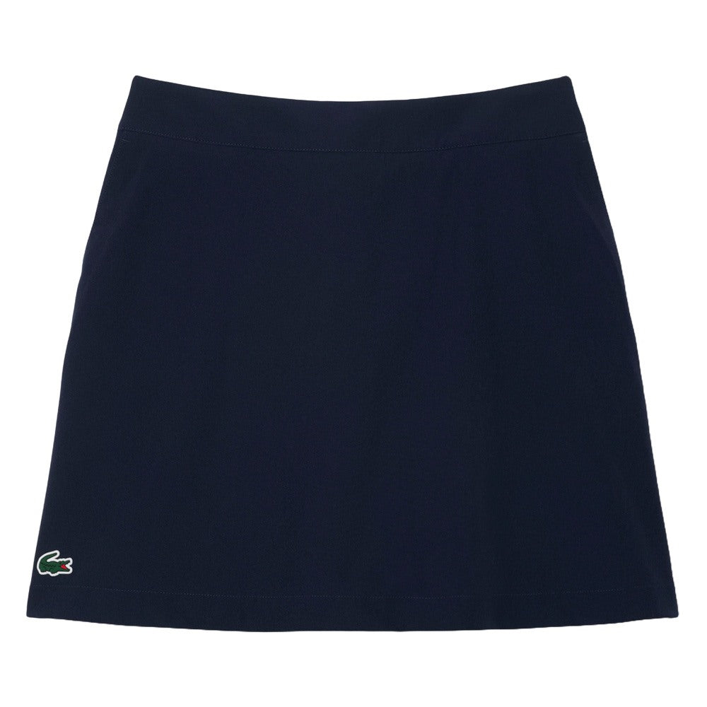 Lacoste Ultra Dry Lined Golf Skirt Navy Blue - SS25 Women