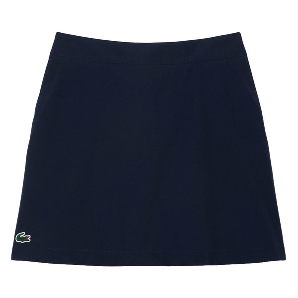 Lacoste Ultra Dry Lined Golf Skirt Navy Blue - SS25 Women