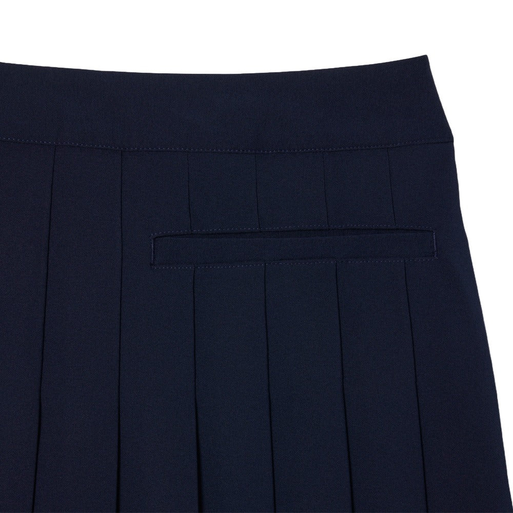 Lacoste Ultra Dry Lined Golf Skirt Navy Blue - SS25 Women