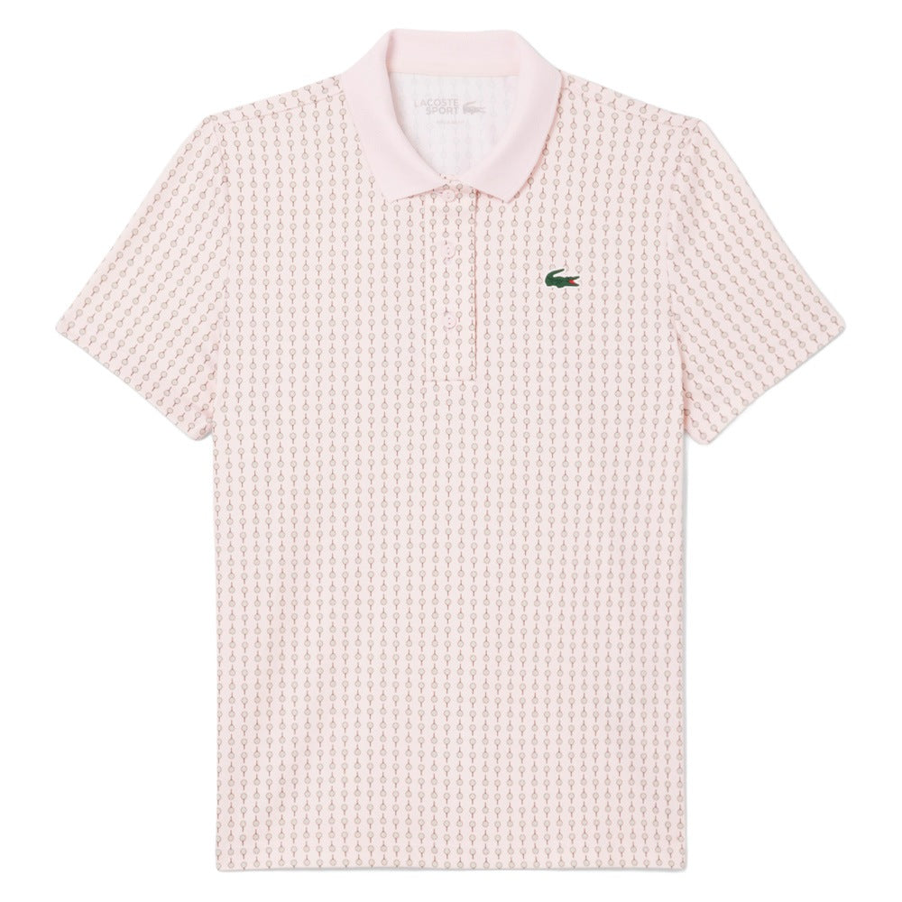 Lacoste Regular Fit UV Protect Golf Polo Light Pink - SS25 Women