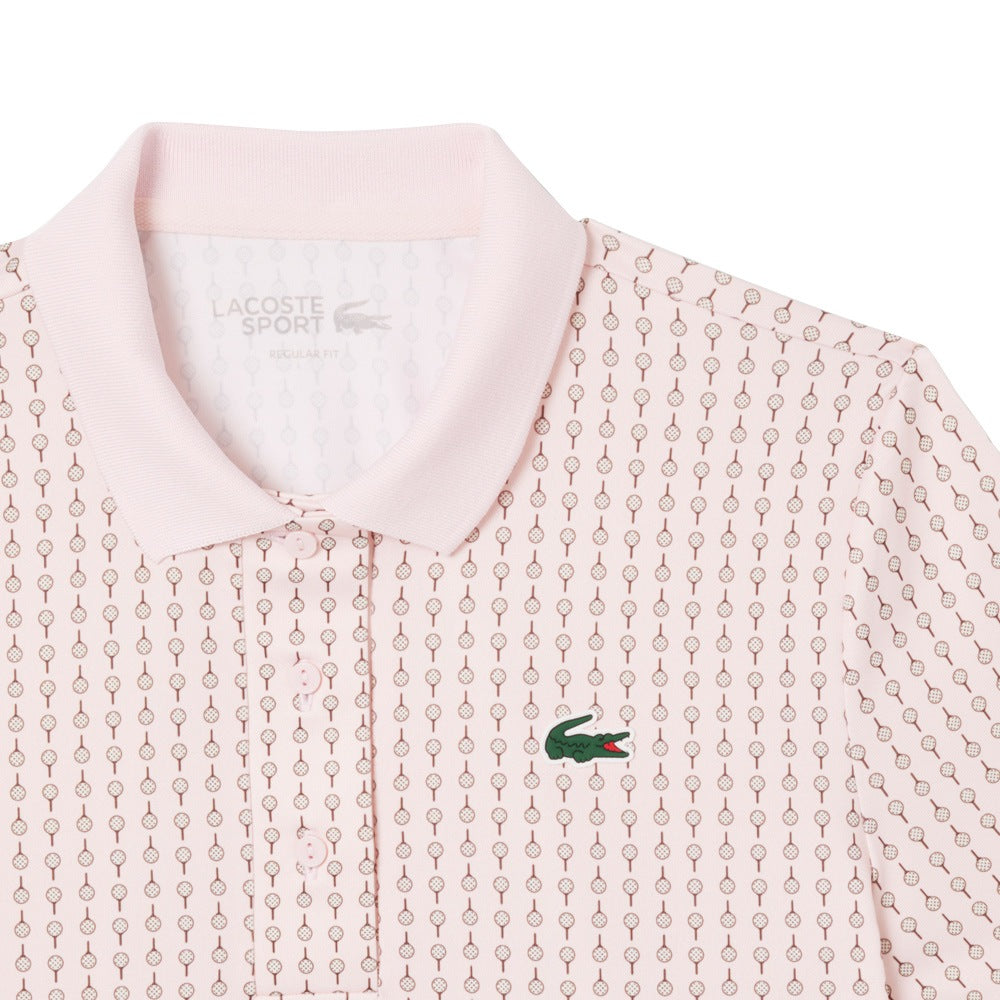 Lacoste Regular Fit UV Protect Golf Polo Light Pink - SS25 Women