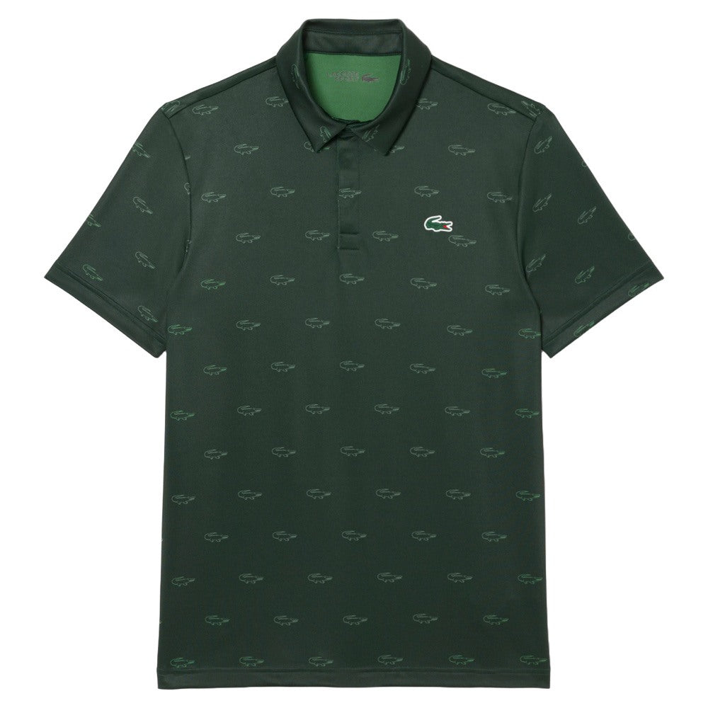 Lacoste Regular Fit UV Protect Golf Polo Green - SS25 Men