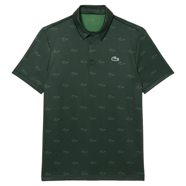 Lacoste Regular Fit UV Protect Golf Polo Green - SS25 Men