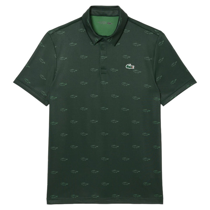 Lacoste Regular Fit UV Protect Golf Polo Green - SS25 Men