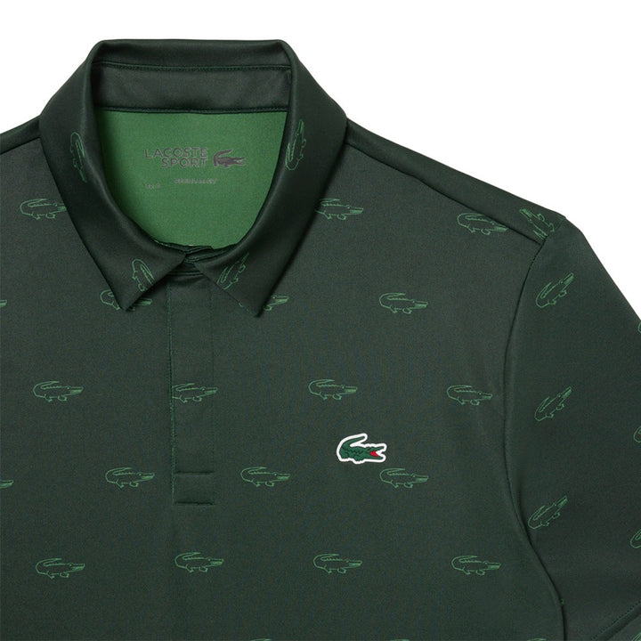 Lacoste Regular Fit UV Protect Golf Polo Green - SS25 Men