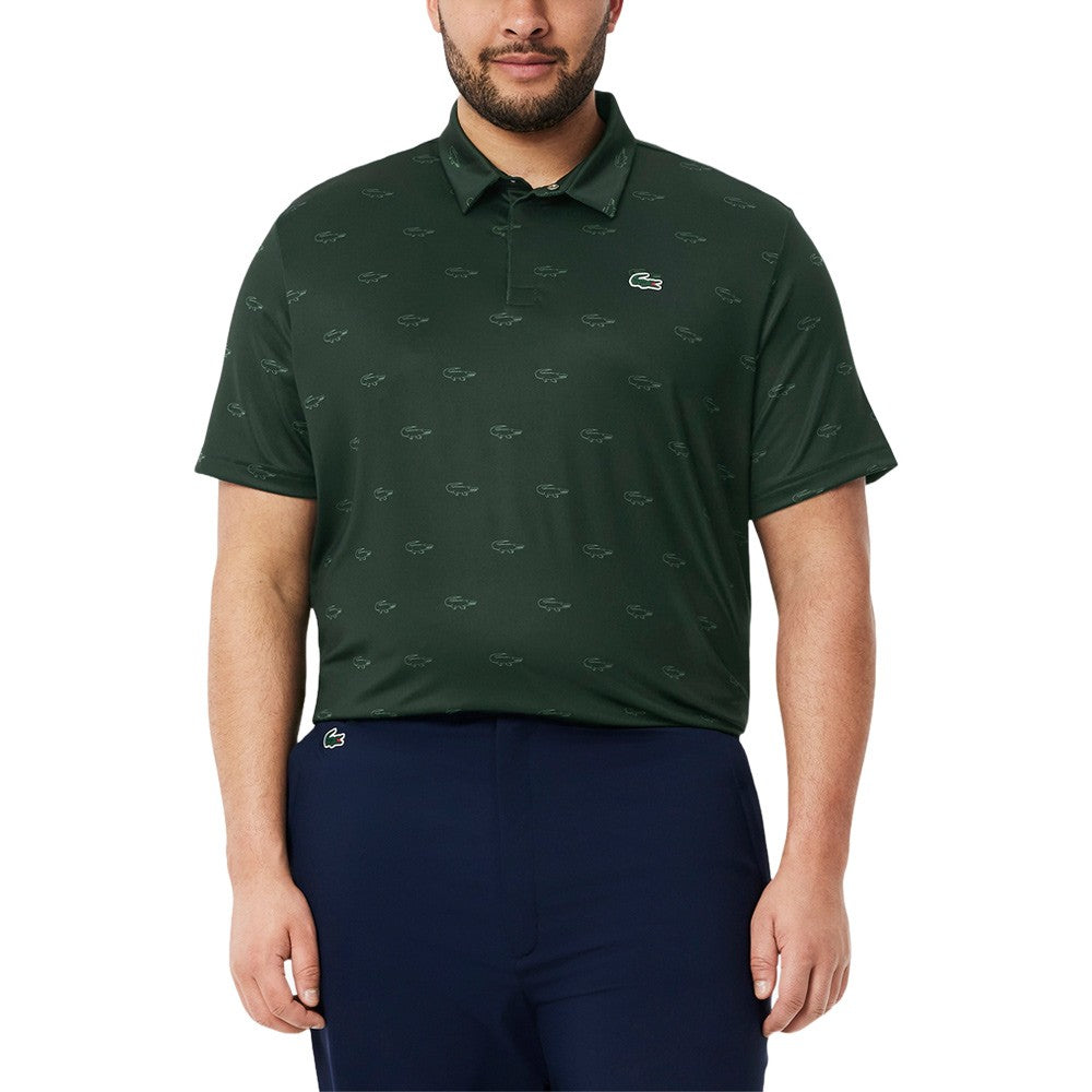 Lacoste Regular Fit UV Protect Golf Polo Green - SS25 Men