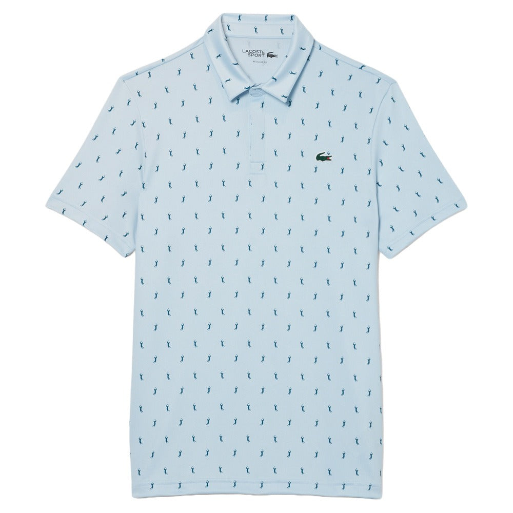 Lacoste Regular Fit UV Protect Golf Polo Light Blue - SS25 Men