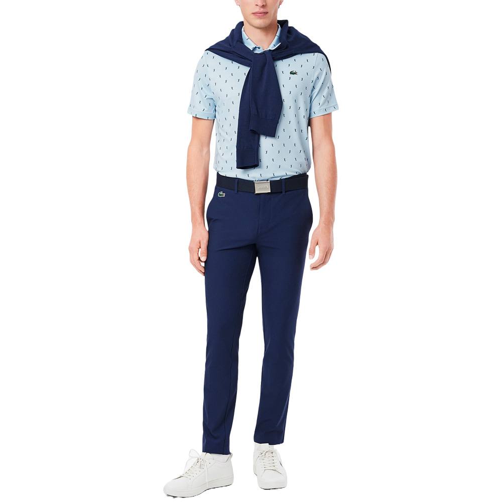 Lacoste Regular Fit UV Protect Golf Polo Light Blue - SS25 Men