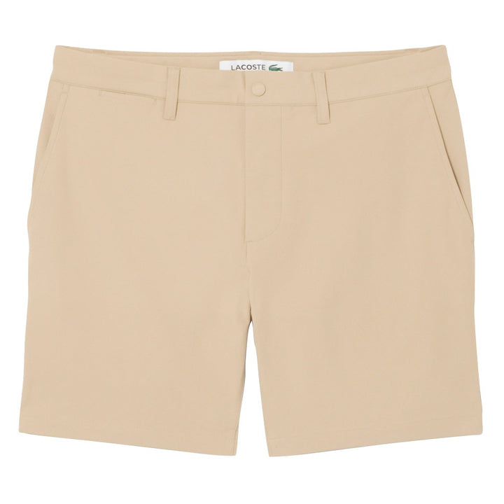 Lacoste Slim Fit Golf Shorts Beige - SS25 Men