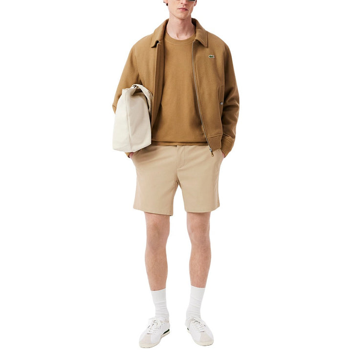 Lacoste Slim Fit Golf Shorts Beige - SS25 Men