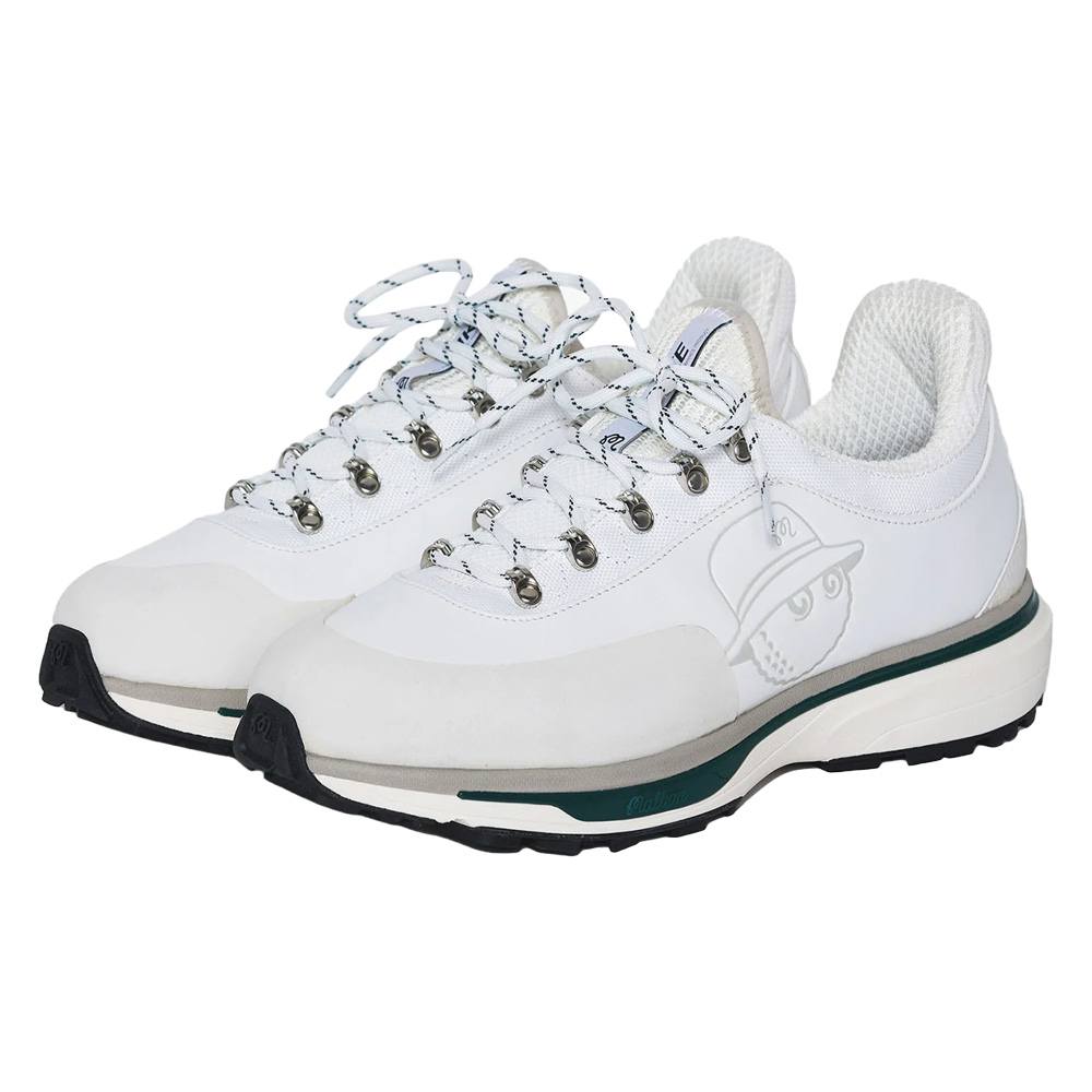 Malbon Hike Spikeless Golf Shoes White - SS25 Men
