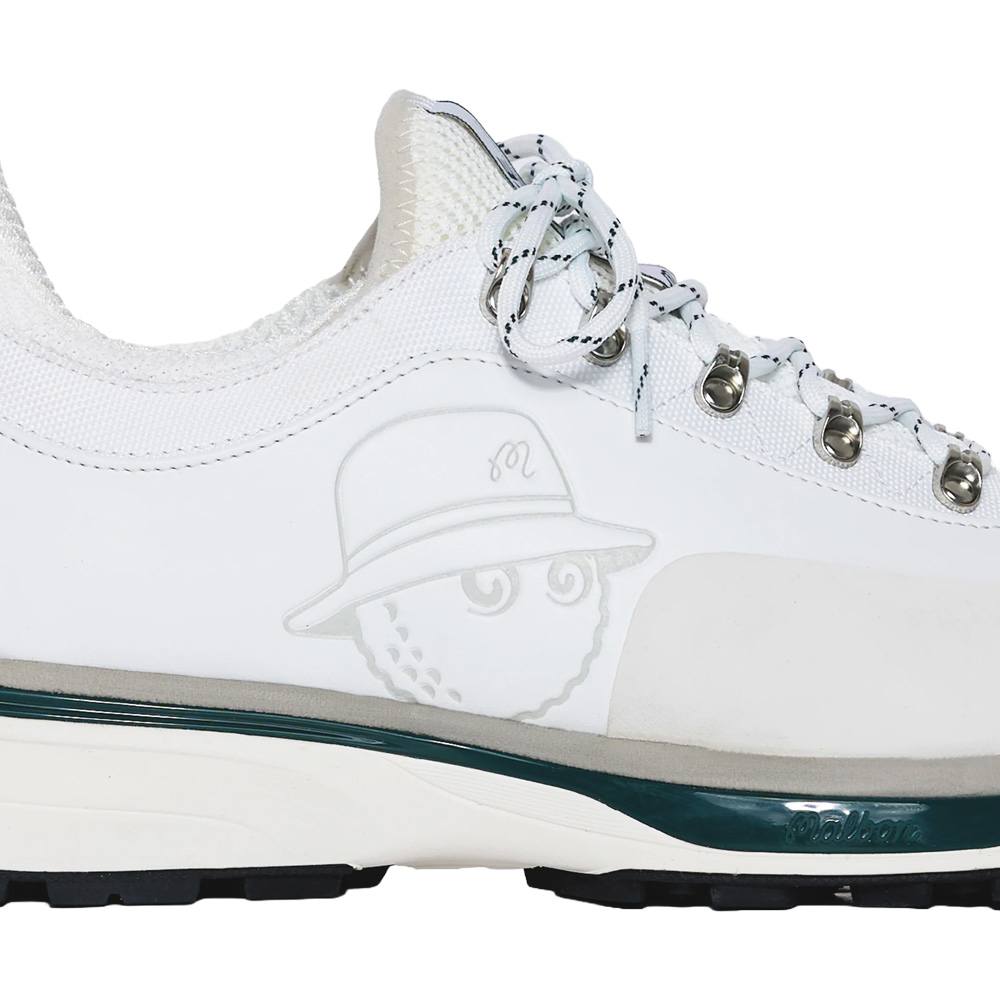 Malbon Hike Spikeless Golf Shoes White - SS25 Men