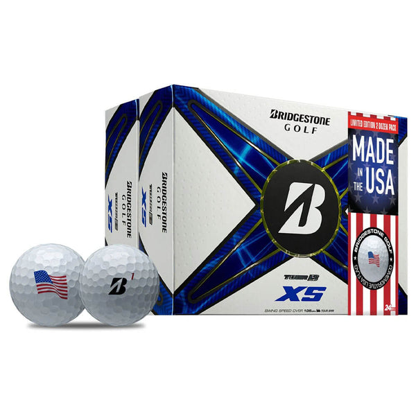 Bridgestone Tour B XS USA Double Dozen Golf Balls
