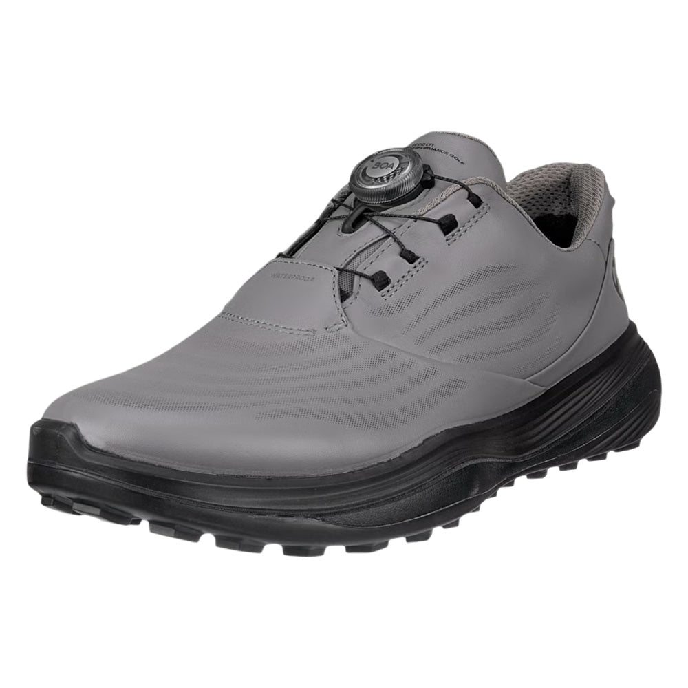 ECCO LT1 BOA Spikeless Golf Shoes Steel - 24 Men
