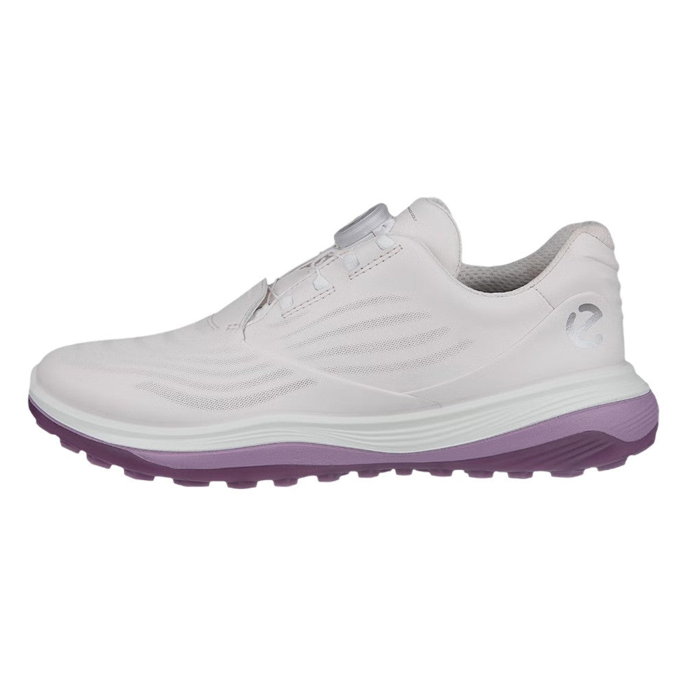 ECCO LT1 BOA Spikeless Golf Shoes Pink - 25 Women