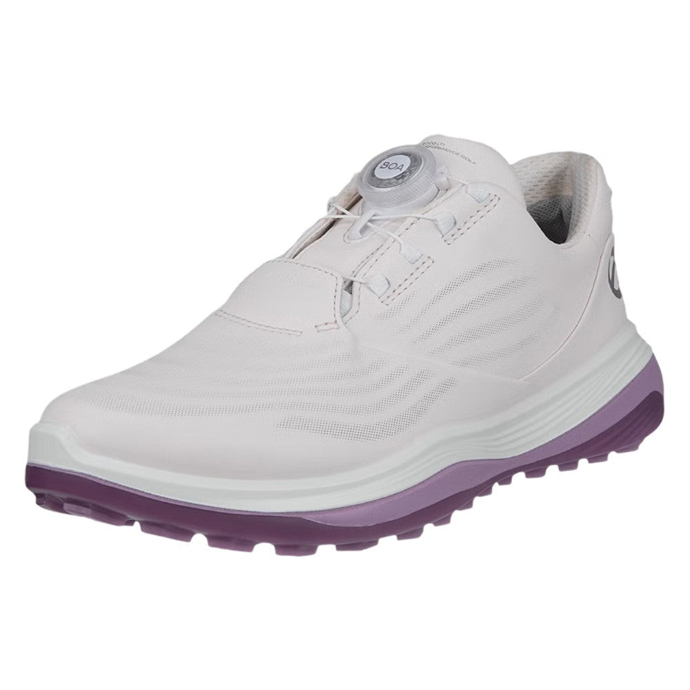 ECCO LT1 BOA Spikeless Golf Shoes Pink - 25 Women