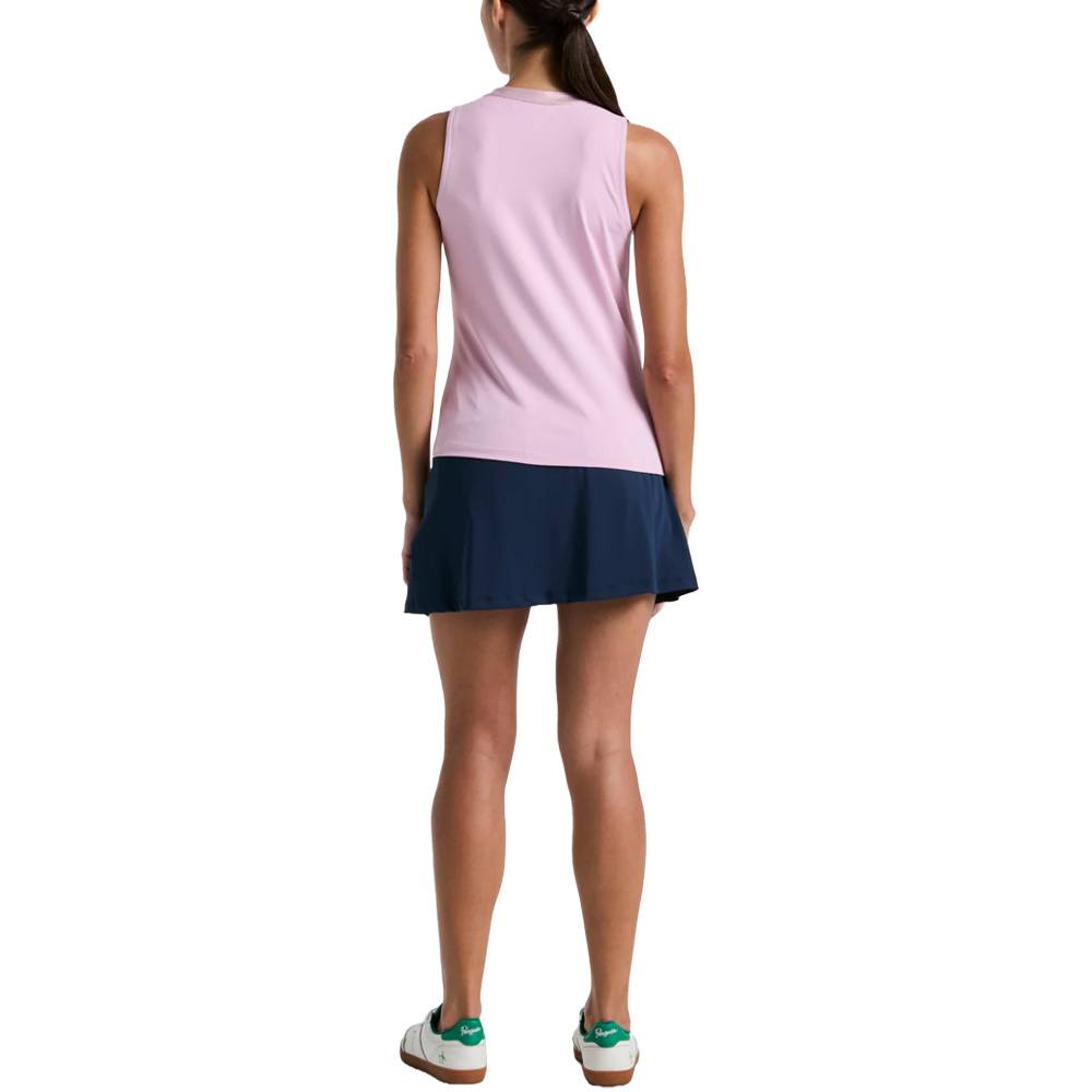 Original Penguin High Waisted Colorr Block Pleats Golf Skort Black Iris - SP25 Women