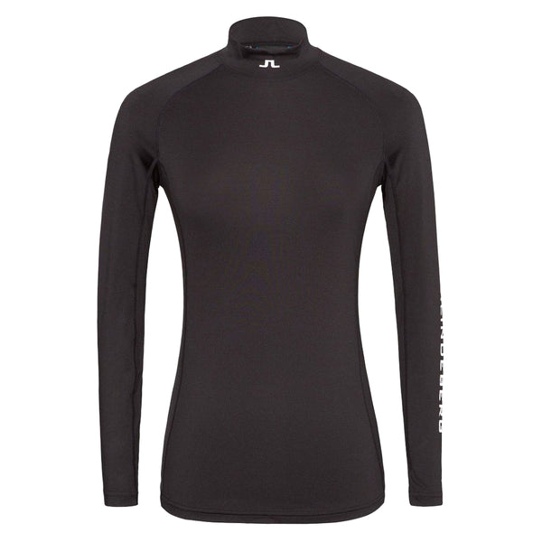 J.Lindeberg Asa Soft Compression Slim Fit Golf Baselayer Black - 23 Women