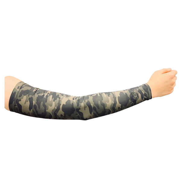 SParms Sun Protect+ UV/Sun Protection Cooling Golf Sleeves (1 Pair) Unisex Green Camo - SS19 Men