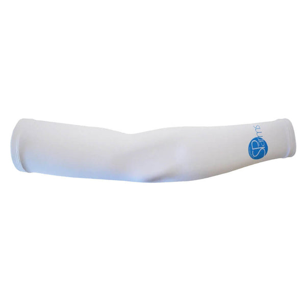 SParms Sun Protect+ UV/Sun Protection Cooling Golf Sleeves (1 Pair) Unisex White - SS19 Men