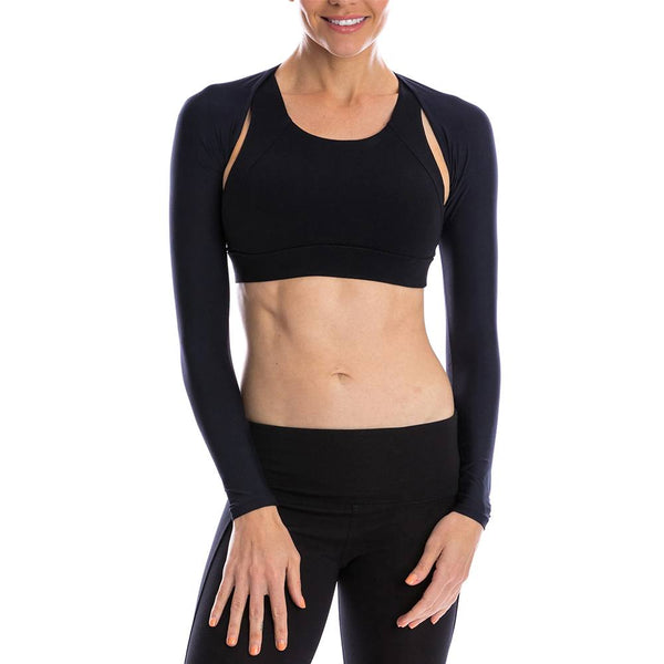 SParms Sun Protect+ UV/Sun Protection Cooling Golf Shoulder Wrap Unisex Black - SS19 Women
