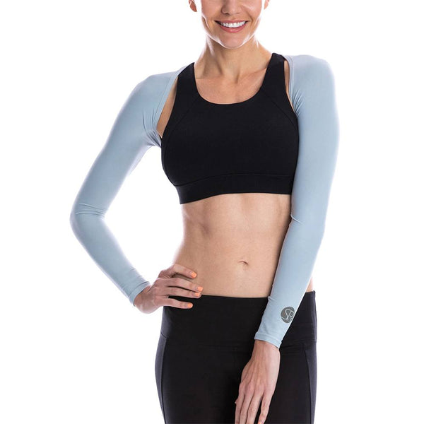 SParms Sun Protect+ UV/Sun Protection Cooling Golf Shoulder Wrap Unisex Gray - SS19 Women