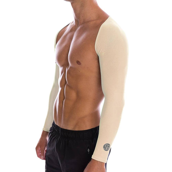 SParms Sun Protect+ UV/Sun Protection Cooling Golf Shoulder Wrap Unisex Tan - SS19 Women