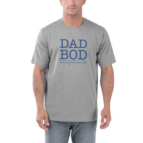 TravisMathew Dad BOD Golf T-Shirt Heather Gray - SS20 Men