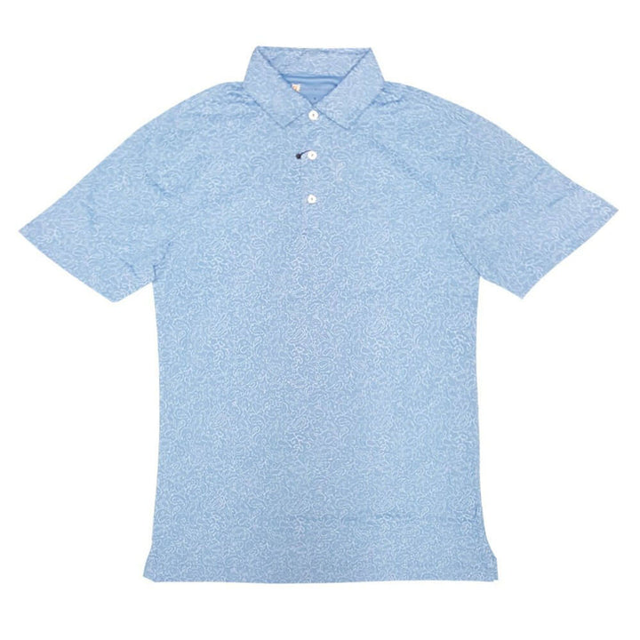 Oxford Lindrick Printed Dri Release Pique Golf Polo