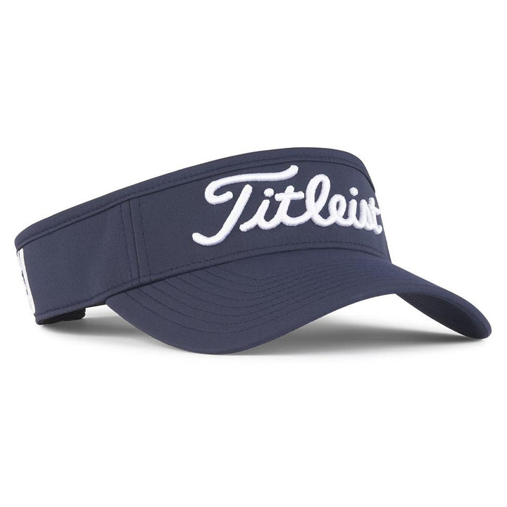 Titleist Tour Performance Staff Collection Golf Visor Navy/White - 23 Men