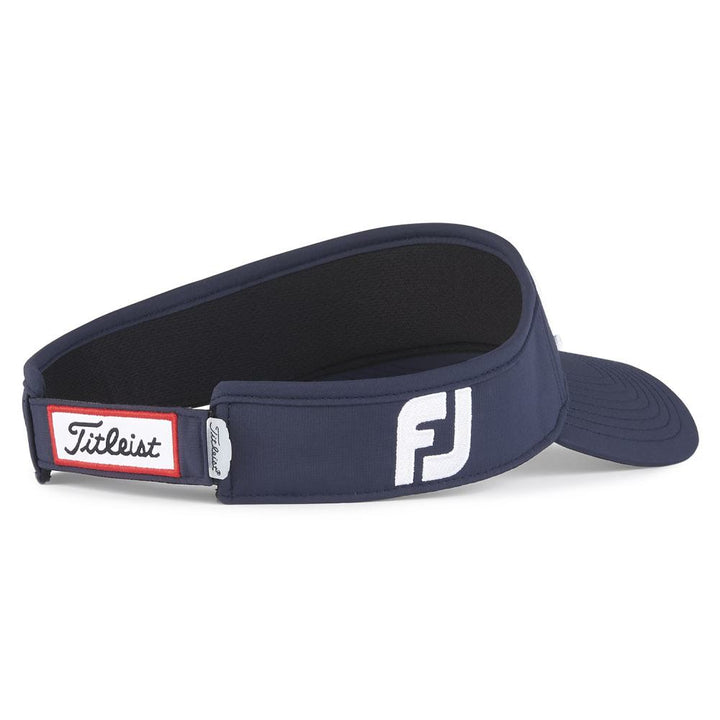 Titleist Tour Performance Staff Collection Golf Visor Navy/White - 23 Men