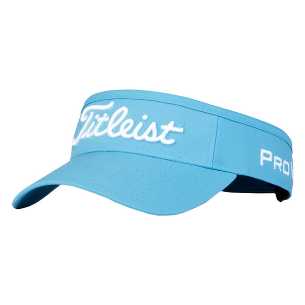 Titleist Tour Performance Staff Collection Golf Visor Niagara/White - 23 Men