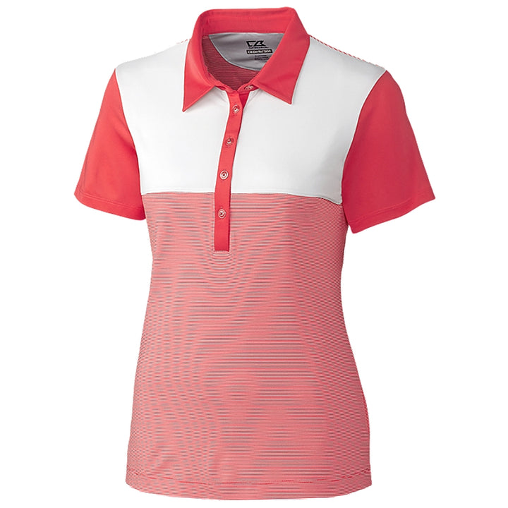 Cutter and Buck Bailey Block Golf Polo Spark - SS18 Women