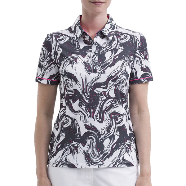 Nivo Flo Golf Polo White - SS18 Women