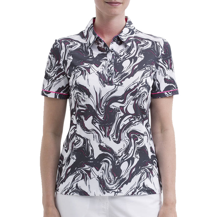 Nivo Flo Golf Polo White - SS18 Women