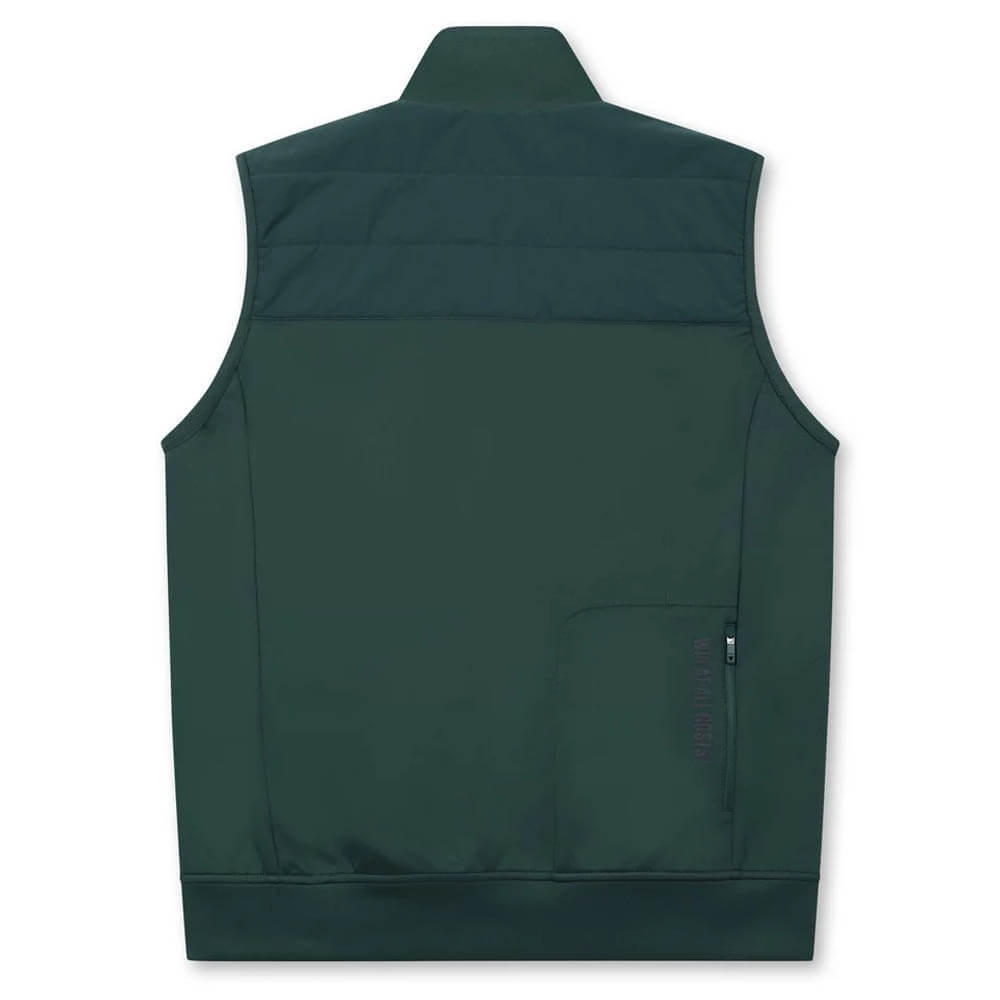 WAAC Hybrid Golf Vest Green - SP25 Men