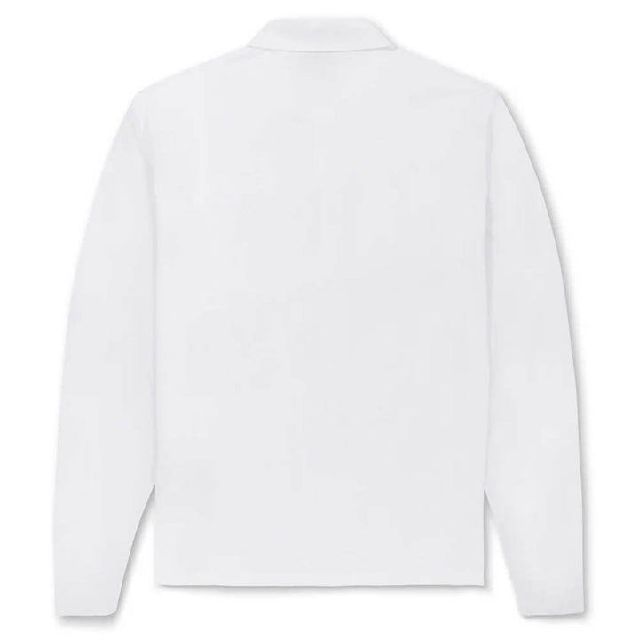 WAAC Cool Touch Longsleeve Golf Polo White - SP25 Men