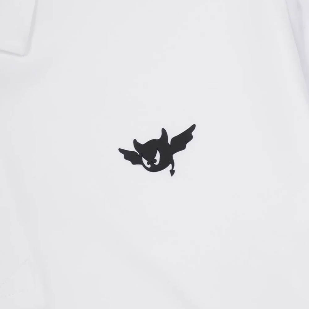 WAAC Cool Touch Longsleeve Golf Polo White - SP25 Men