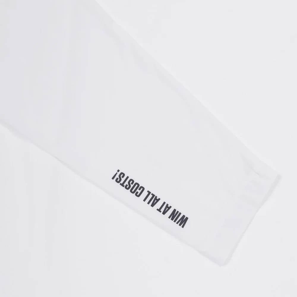 WAAC Cool Touch Longsleeve Golf Polo White - SP25 Men