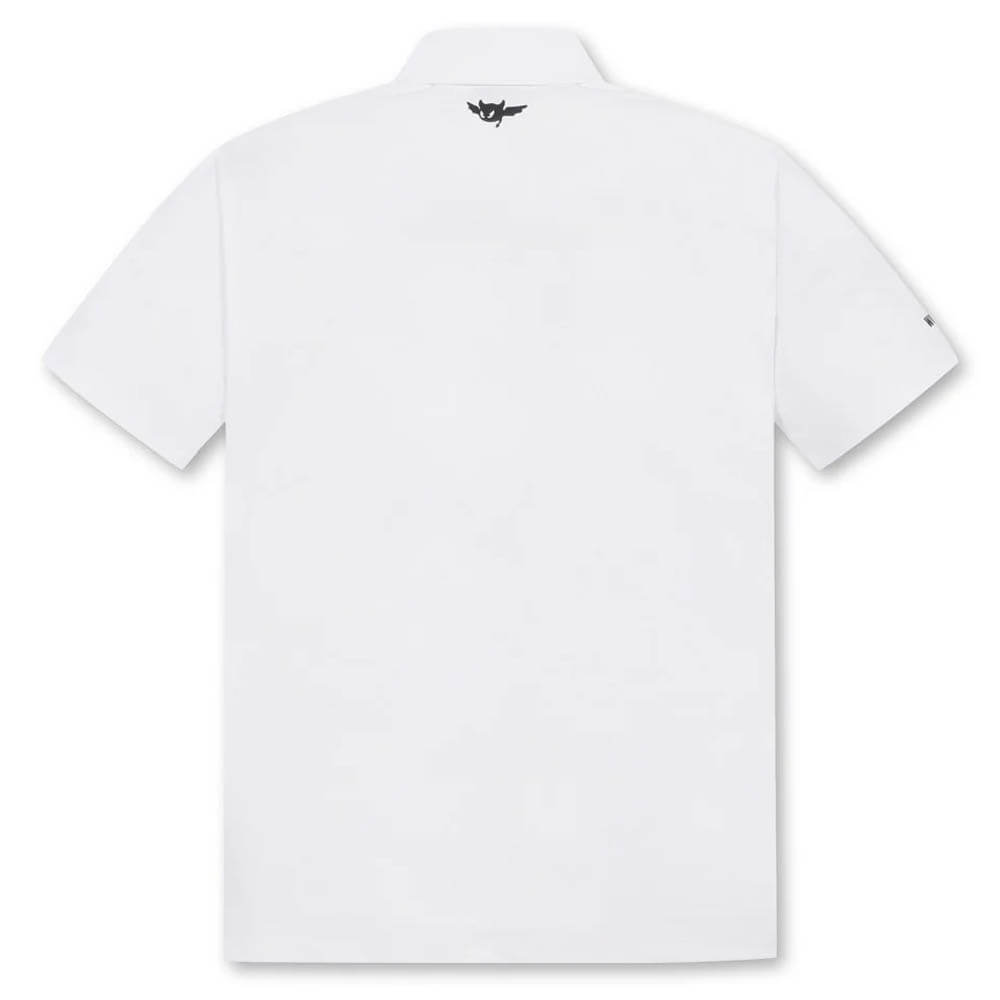 WAAC Essential Pique Golf Polo White - SP25 Men
