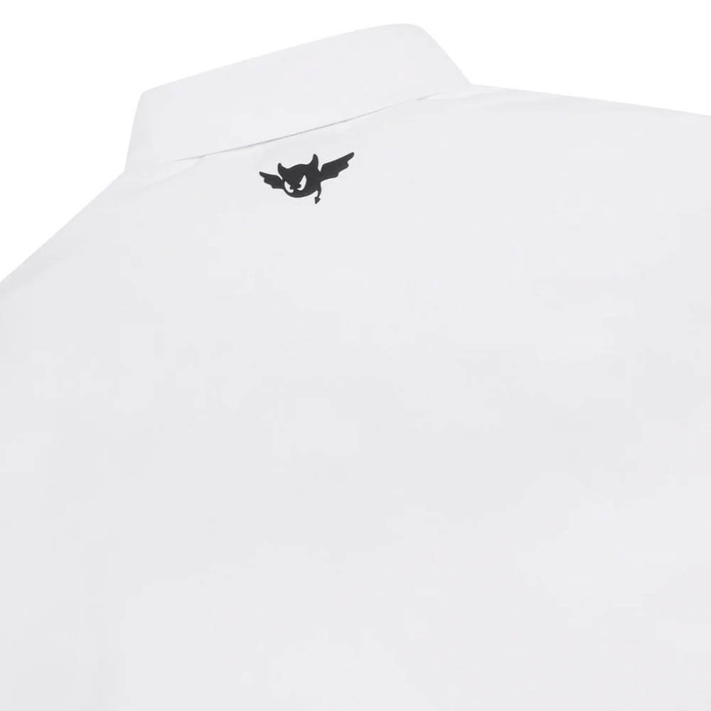WAAC Essential Pique Golf Polo White - SP25 Men