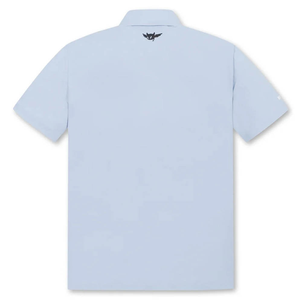 WAAC Essential Pique Golf Polo Light Blue - SP25 Men