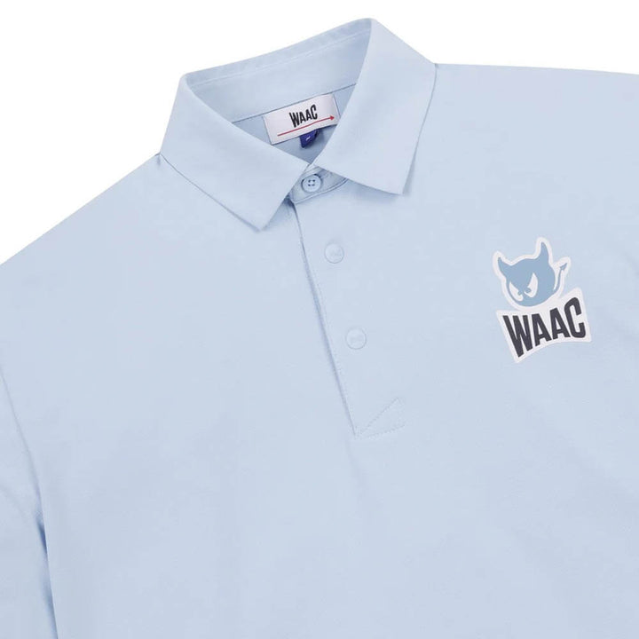 WAAC Essential Pique Golf Polo Light Blue - SP25 Men