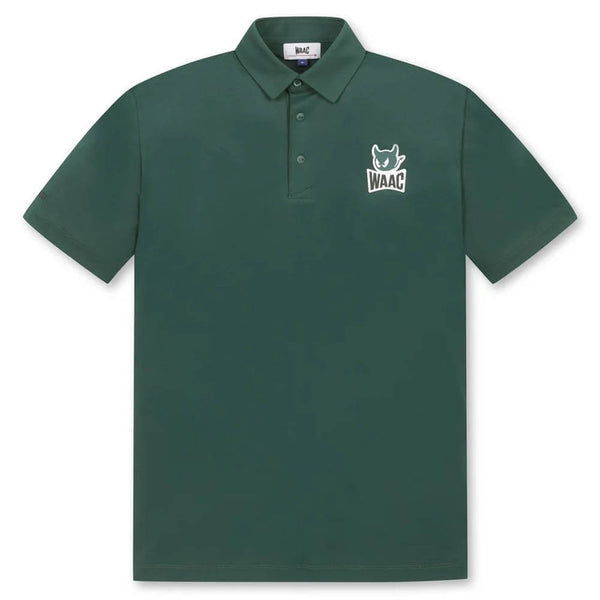 WAAC Essential Pique Golf Polo Green - SP25 Men